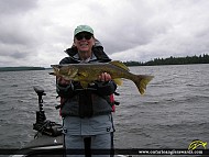 25.75" Walleye caught on Wawang Lake