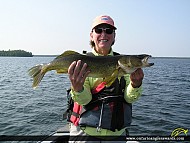 26.75" Walleye caught on Wawang Lake