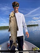 25" Whitefish caught on Trout Lake