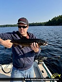 26" Lake Trout caught on Lake K