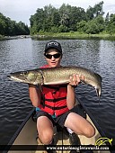 42" Muskie caught on Jock River