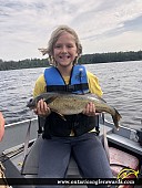 28" Walleye caught on Roderick Lake