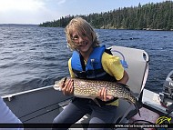 36" Northern Pike caught on Roderick Lake