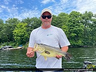 18.25" Largemouth Bass caught on Little Cranberry Lake