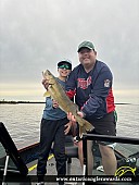 26" Walleye caught on Lake of the Woods