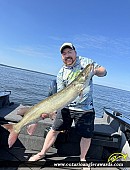 45" Muskie caught on Lake Nipissing