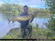 44" Muskie caught on Moira River