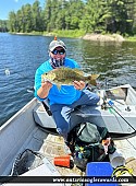 19.5" Smallmouth Bass caught on Hackford Lake