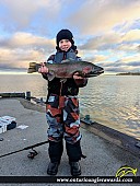 26.25" Rainbow Trout caught on Cook\'s Bay (Lake Huron)